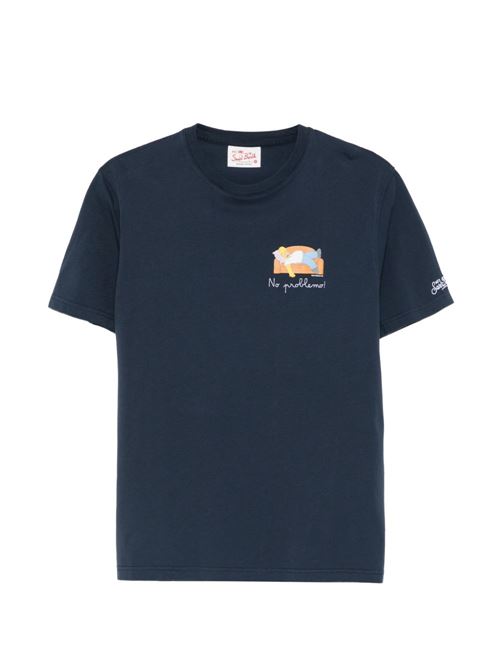 T-shirt uomo Portofino blu MC2 SAINT BARTH | PORTOFINO04472L